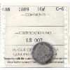 Image 1 : 10-cent 1889 ICCS G6