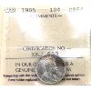 Image 1 : 10-cent 1905 ICCS MS64