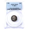 Image 1 : 10-cent 1908 PCGS AU53. Attractive Mauve Surfaces with Hints of Mint Lustre!