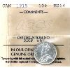 Image 1 : 10-cent 1915 ICCS MS64