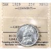 Image 1 : 25-cent 1929 ICCS MS63