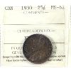 Image 1 : 25-cent 1930 ICCS MS62. Deep Consistent Tones Throughout. 