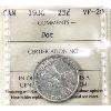 Image 1 : 25-cent 1936 Dot ICCS VF20