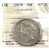 Image 1 : 50-cent 1881H ICCS VF20
