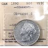 Image 1 : 50-cent 1892 Obverse 4 ICCS VF30