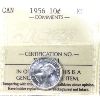 Image 1 : 10-cent 1956 ICCS MS66