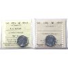 Image 1 : 5-cent 1951 Low Relief & 1952 ICCS MS65. 2pcs
