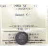 Image 1 : 5-cent 1900 Round 0 ICCS VF30
