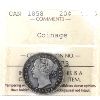 Image 1 : 20-cent 1858 Coinage ICCS VF30