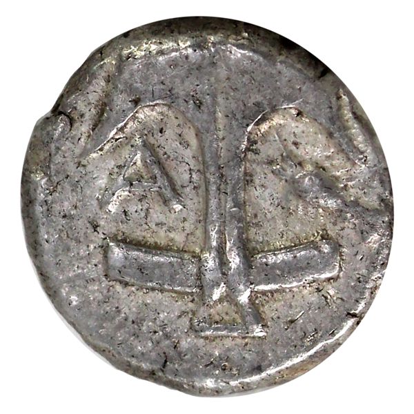 Ancient Thrace-Apollania Pontika Silver 480-450 BC Drachm EF-AU 