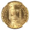 Image 2 : Israel Gold 1960 20 Lirot 100th Anniversary of Birth of Theodore Herzl NGC MS65