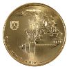 Image 2 : Israel Gold 1968 100 Lirot Reunification of Jerusalem Proof (0.643oz. Pure)