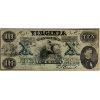 Image 3 : USA 1862 Cr. 8 $10 Virginia Treasury Note Legacy VF30 SN: 9749 Plate C