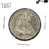 Image 1 : USA 1861 Half Dollar EF-AU