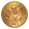 Image 3 : USA Gold 1882 $5 Liberty Head Half Eagle PCGS MS61, Rive d'Or Collection