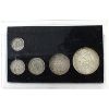 Image 2 : USSR First Silver Coinage 1921-1923 5-coin Set in Hard Plastic Holder *Rare!*