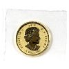 Image 2 : 2015 Gold $5 E=mc2 Privy 1/10oz .9999 Fine Gold in Sealed Mint Plastic (Tax Exempt) 