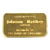 Image 2 : Ultra Rare! 10 Gram JM Gold Bar Johnson Matthey London Refiners Bank Of England (Tax Exempt)