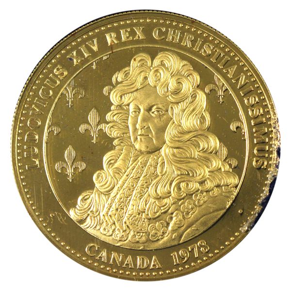 1978 Gold Johnson Matthey & Mallory- Inter-Gold Canada LTEE-Beaver/Castor Fine Gold (Tax Exempt) 
