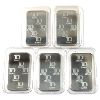 Image 2 : 5x Consecutive Johnson Matthey 1oz 'TD' Logo Reverse Promotional Bars (Tax Exempt)