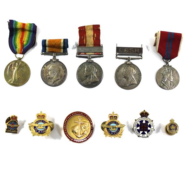 Campbell Family Named Collection of World War 1 Service Medals and Memorabilia