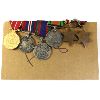 Image 2 : Canada 1939-1970s WWII & Post-WWII Medals with Ribbons, ISSUED TO- LAC L.F/ Aslin RCAF. 6pcs.