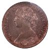 Image 2 : Nova Scotia 1/2-cent 1864 MS64 Red