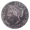 Image 2 : New Brunswick 5-cent 1864 Small 6 ICCS VF30 Rim Nick 
