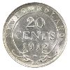 Image 1 : Newfoundland 20-cent 1912 UNC+ (MS62)