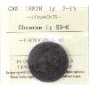 Image 1 : 1-cent 1882H Obverse 1 SS-N ICCS F15