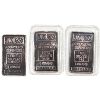 Image 1 : Scarce! 3x Johnson Matthey 5 Gram Silver Bars. Circa 1981 US Variation. (Tax Exempt)