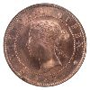 Image 2 : Prince Edward Island 1-cent 1871 ICCS MS67 RED! TOP GRADE! Worth a premium Bid! 