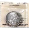 Image 1 : Newfoundland 1919C 50-cent ICCS MS64! Tied for 2nd Highest Grade; Only 1 Graded Higher! 