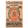 Image 2 : Early Anheuser-Busch St. Louis Lager Beer Poster