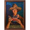 Image 1 : Golden West Coffee Cowgirl Advertising Poster