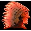 Image 2 : Old Indian Chief Neon Sign From Idaho Curio Shop