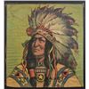 Image 2 : 1903 Indian Chief Chromolithograph On Fabric