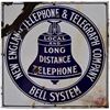 Image 1 : New England Telephone & Telegraph Porcelain Sign