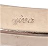 Image 2 : White Gold Diamond and Gemstone Bangle Bracelet