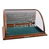 Image 1 : Primley's California Gum Curved Glass Display Case