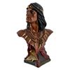 Image 1 : Hiawatha Cigar Store Indian Bust Counter Display