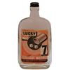 Image 2 : Lucky 7 & Four Aces Paper Label Whiskey Bottles