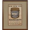 Image 1 : 1911 Framed Snowdrift Advertisement