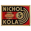 Image 1 : Nichol Kola Tin Sign