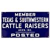 Image 1 : Texas & Southwestern Cattle Raisers Sign