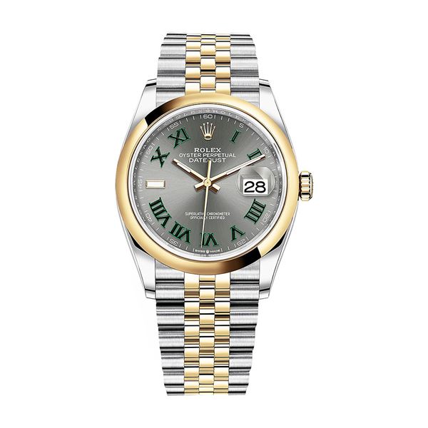 Rolex 36MM Datejust SS/YG Model # 126233