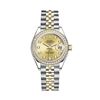 Image 1 : Rolex Datejust 28MM SS/YG with Diamond Bezel Model # 279383