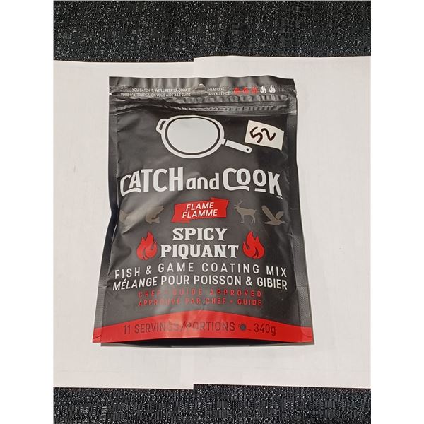 CATCH&COOK 11 SERVING SPICY PIGANTE FISH AND GAME MIX
