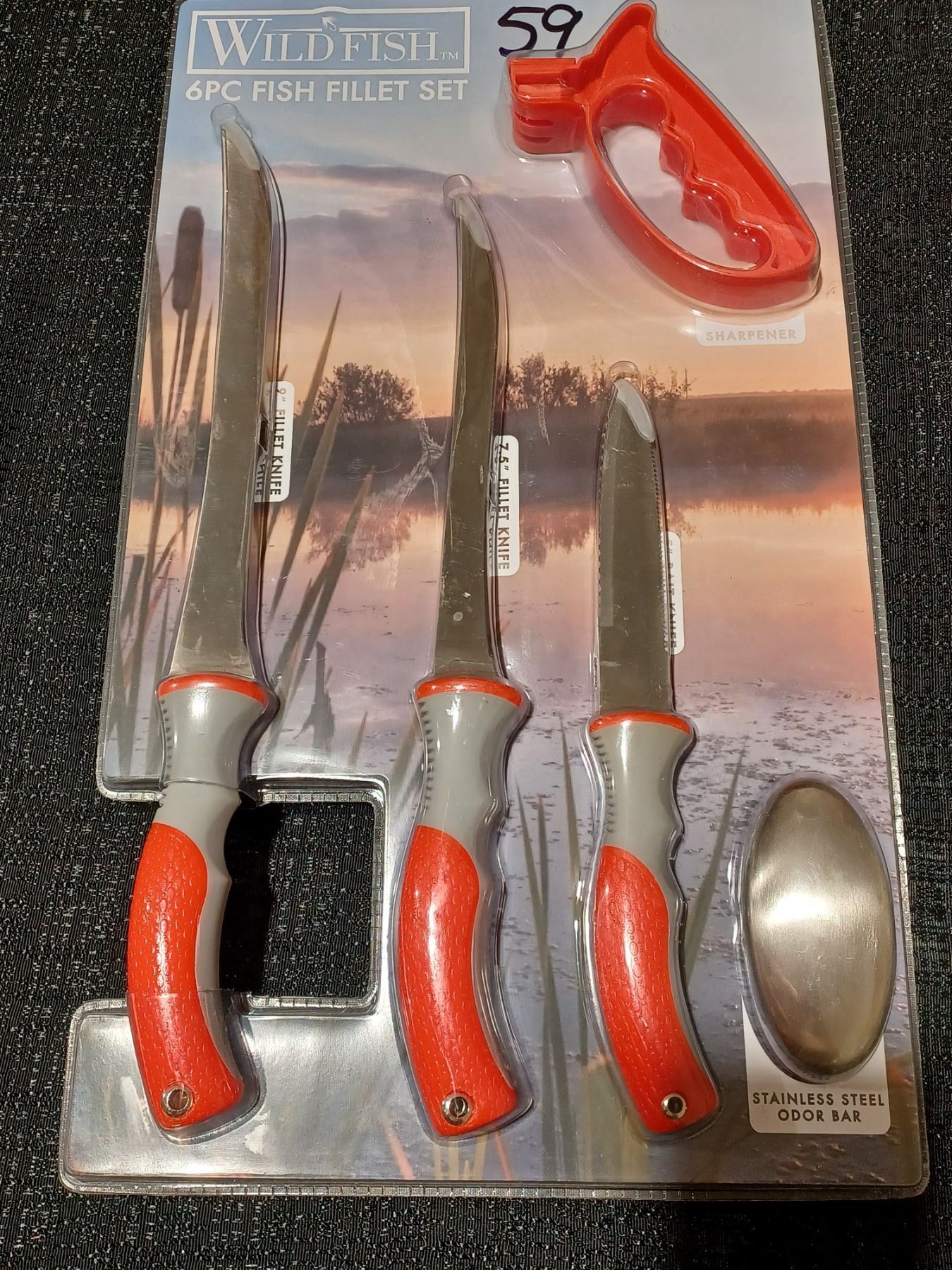 Fish Fillet Sets NEW WILDFISH 6 PC FILLET SET