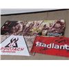 Image 2 : 2 BADLAND BANNERS 23X48"/ 1- 18X36"